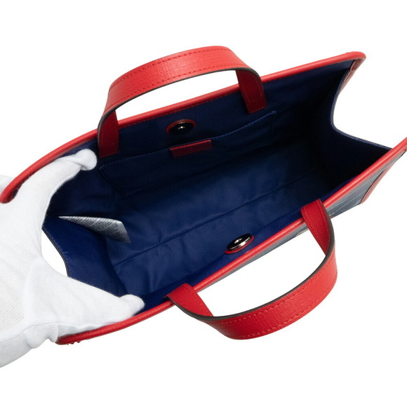 Gucci The Jetsons collaboration handbag Supreme canvas Navy Blue red - Picture 3 of 9